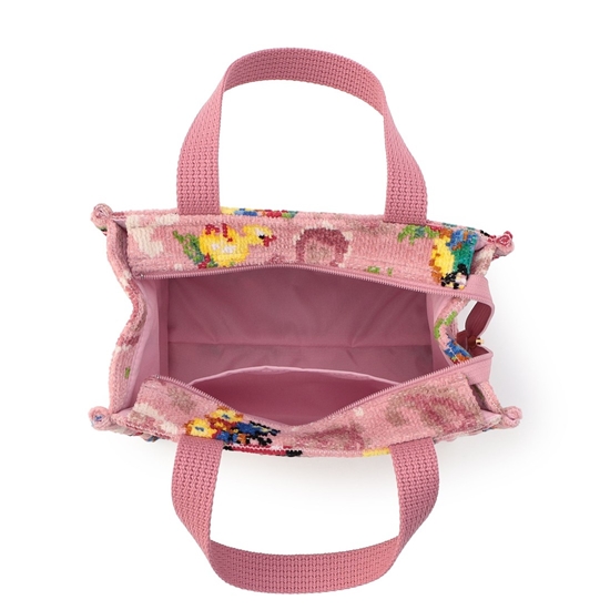 ハイジペイズリー スクエアバッグ HPY-257006(ピンク): FEILER