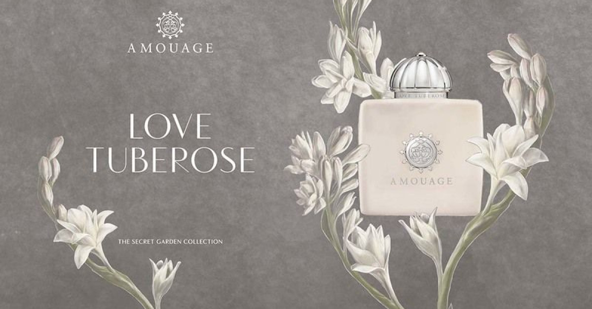 Amouage Love Tuberose: Indulgent White Floral Eggnog ~ Fragrance