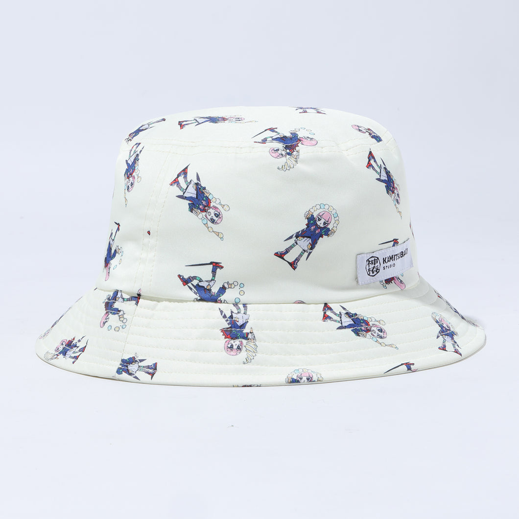 花譜】総柄イラストバケットハット ohuton ver.／KAF STREAMING COVER