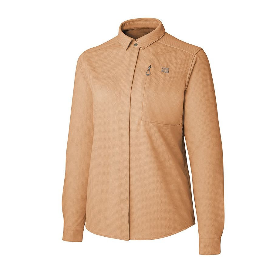 ラミースピンニットシャツ | アウトドアブランド ファイントラック