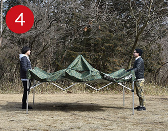 FIELDOOR（フィールドア） | タープテント（アルミニウム）