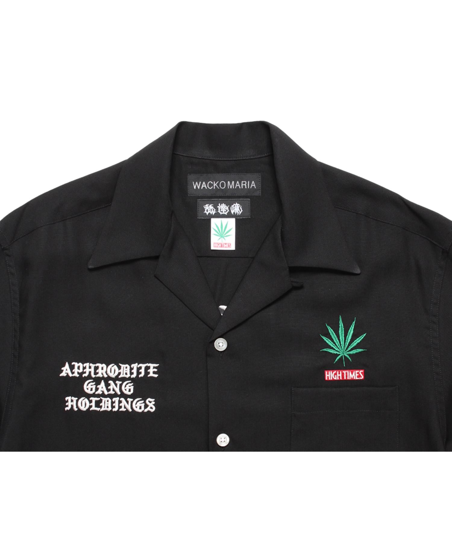 舐達麻 / HIGH TIMES / 50'S OPEN COLLAR SHIRT - WACKO MARIA