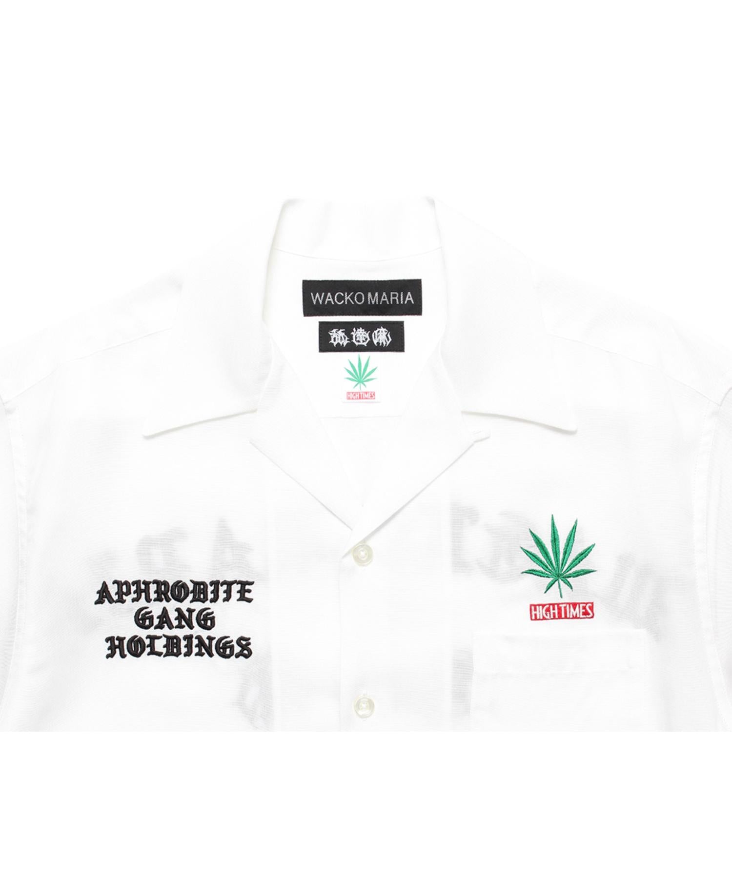 舐達麻 / HIGH TIMES / 50'S OPEN COLLAR SHIRT - WACKO MARIA