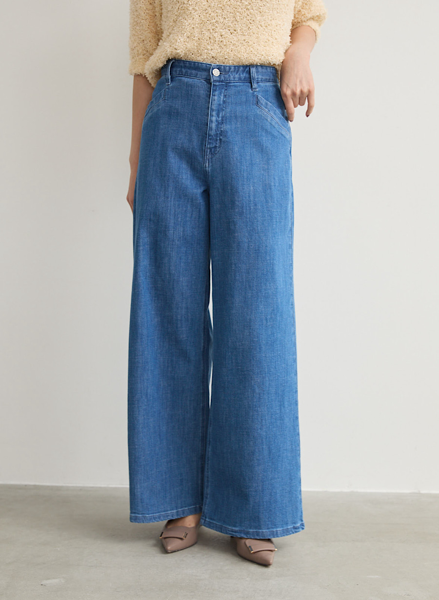 デニムバギーパンツ｜LOUNIE（ルーニィ）公式サイト／公式オンラインストア