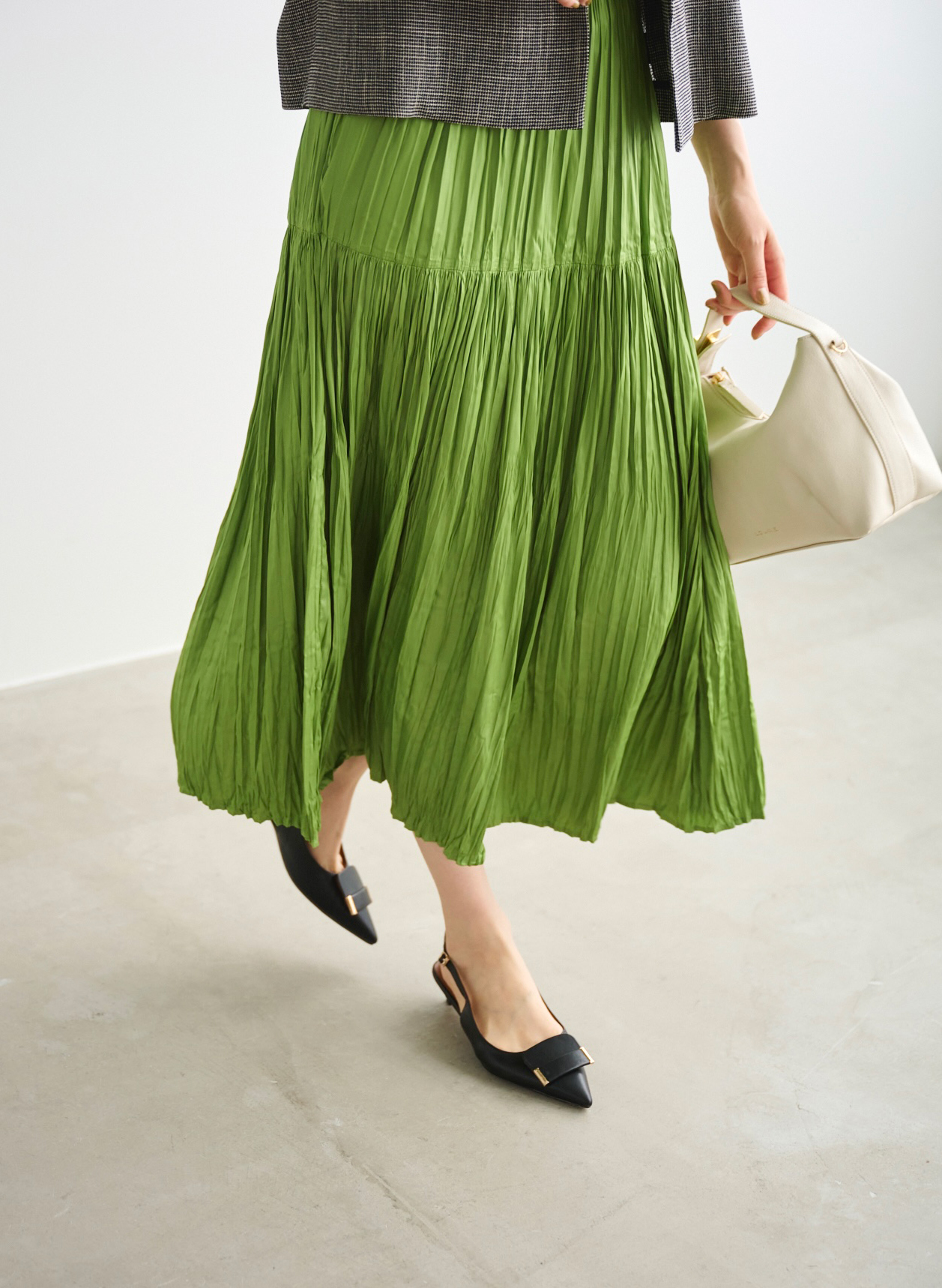 プリーツティアードスカート｜LOUNIE（ルーニィ）公式サイト／公式