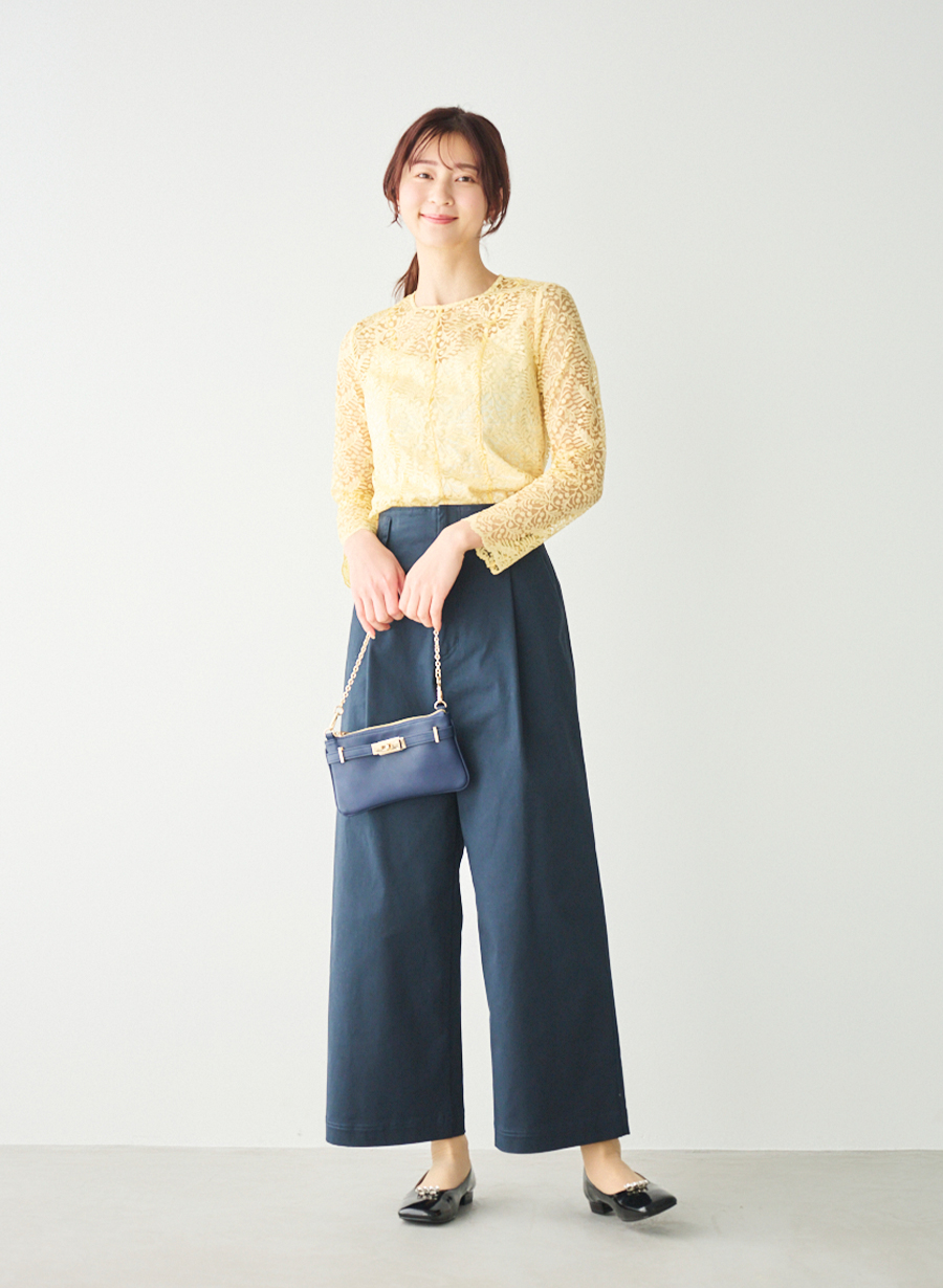 EC限定】チノワイドパンツ｜LOUNIE（ルーニィ）公式サイト／公式