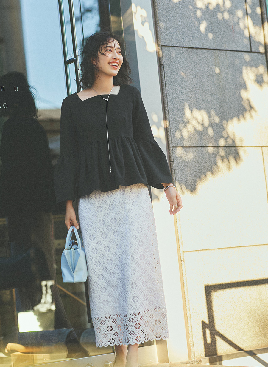 レースナロースカート｜LOUNIE（ルーニィ）公式サイト／公式オンライン