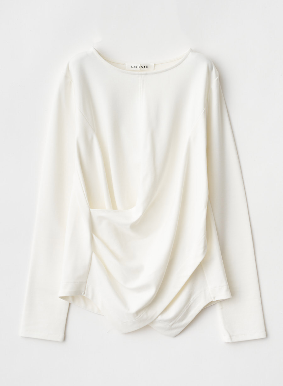 ねじりデザインカットソー｜LOUNIE（ルーニィ）公式サイト／公式