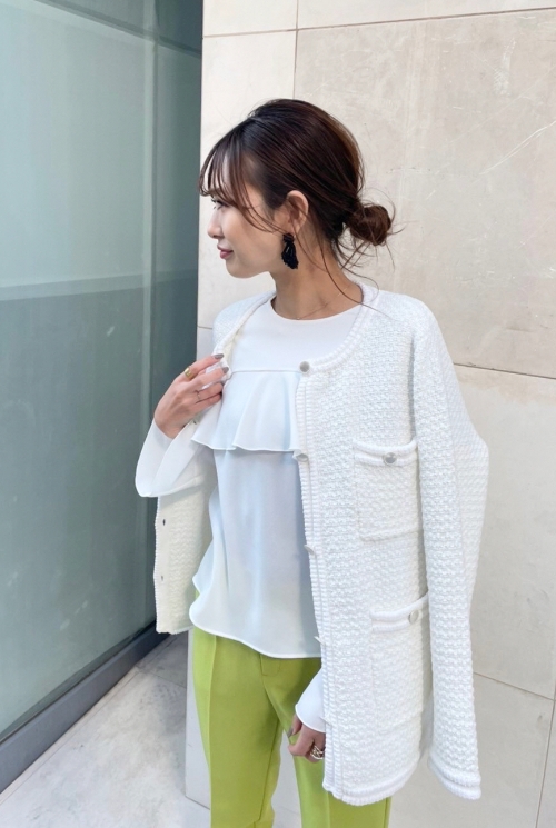 KNIT TWEED JACKET｜LOUNIE（ルーニィ）公式サイト／公式オンラインストア