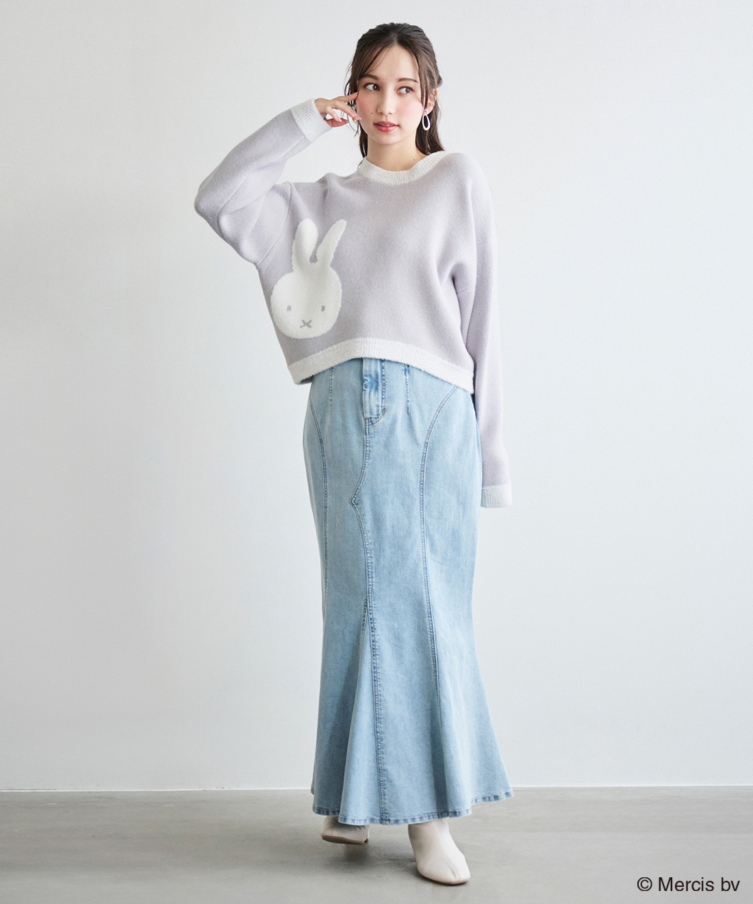 デニムマーメイドスカート｜PETAL ONLINE（ペタルオンライン）