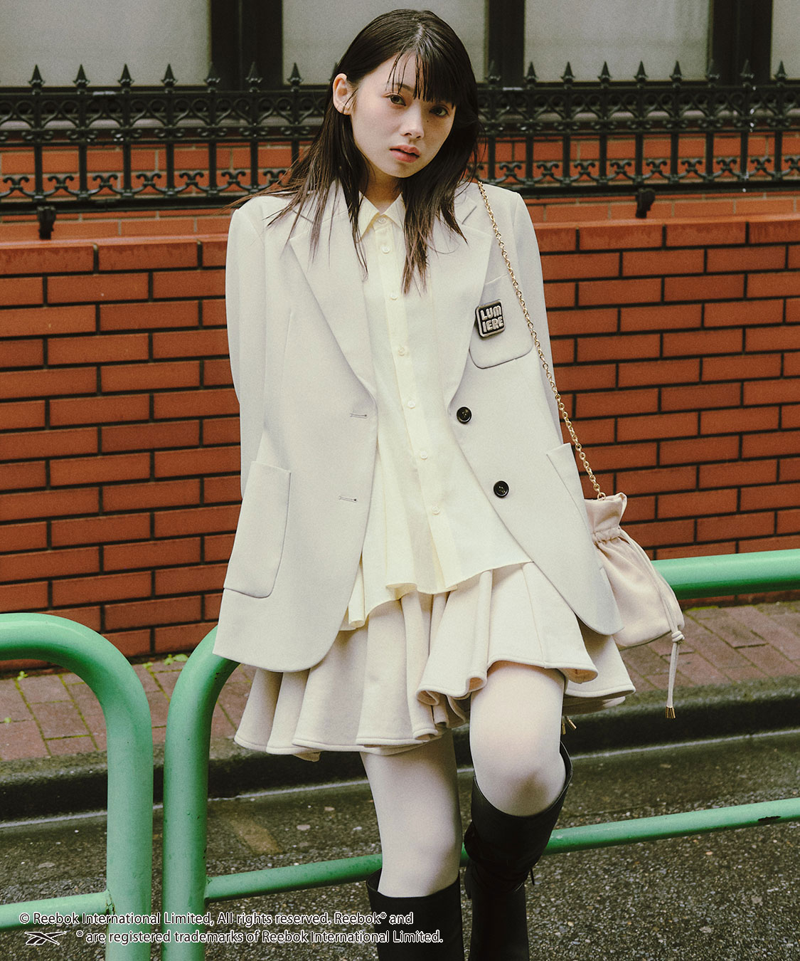 COCO DEAL/Reebok》裏毛サーキュラーミニスカート｜PETAL ONLINE