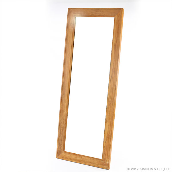 Q181XP チーク無垢材 ウォールミラー 180×70cm | 【SR-net】Sunflower