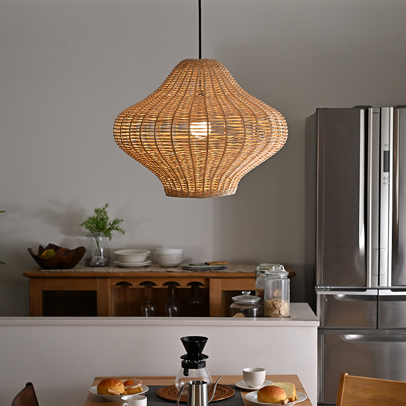 P144ND ラタン ランプシェード | 【SR-net】Sunflower Rattanの卸販売