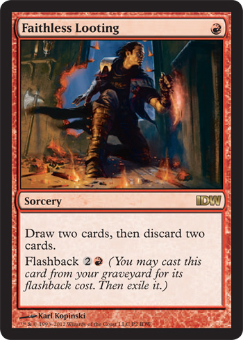 信仰無き物あさり/Faithless Looting》[UMA] 赤C | 日本最大級 MTG通販