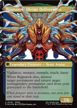 サージ・Foil】(537)□ボーダーレス□《陽気なルシ、ヴァニラ/Vanille