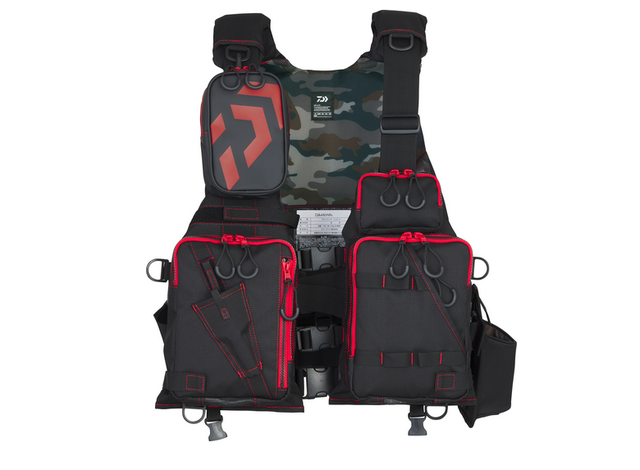 フロートゲームベストDF-6224は2024年新登場の腰ベルト分散方式を採用