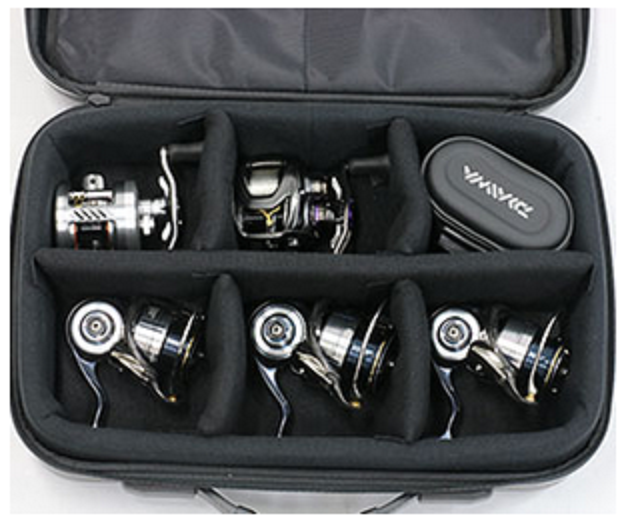 HDリールケース(A)は2020年新発売のハードシェル構造を採用したリール