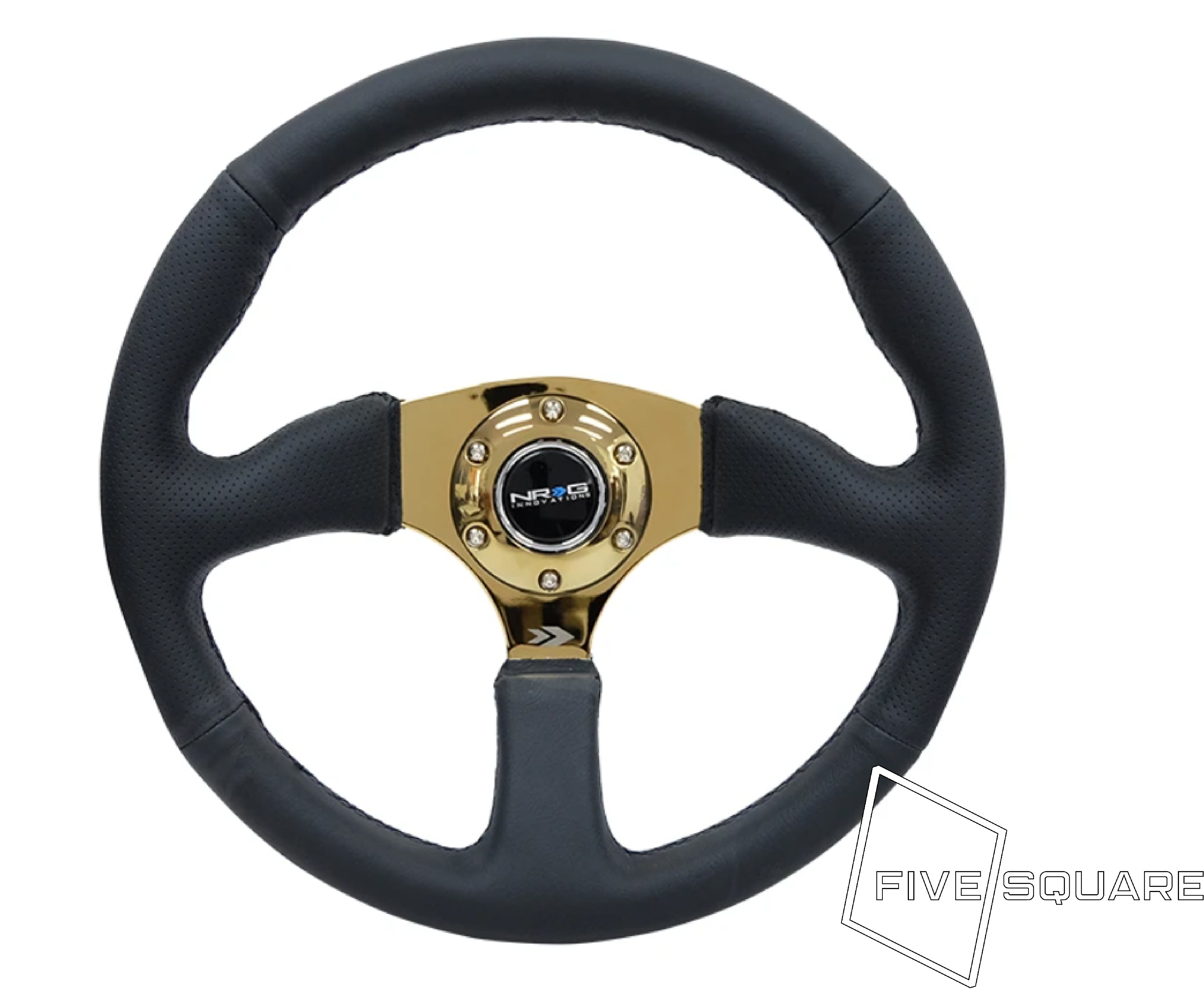 NRG Innovations 350mm 50mmディープステアリングホイール – Shaft Shop