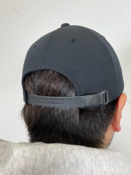 COOTIE / Polyester Twill Curved 6 Panel Cap -Black-