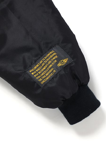 CHALLENGER / FLIGHT DERBY JACKET -Black-