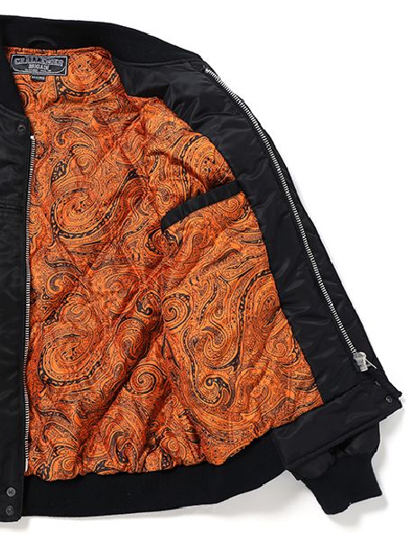 CHALLENGER / FLIGHT DERBY JACKET -Black-