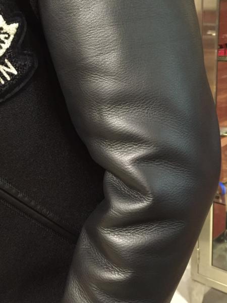 COOTIE 1st Place Jacket スタジャン 【Black×Black】 クーティ