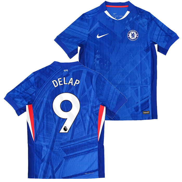 チェルシー 25-26 ホーム Dri-FIT ADV 半袖 ユニフォーム(胸スポンサー