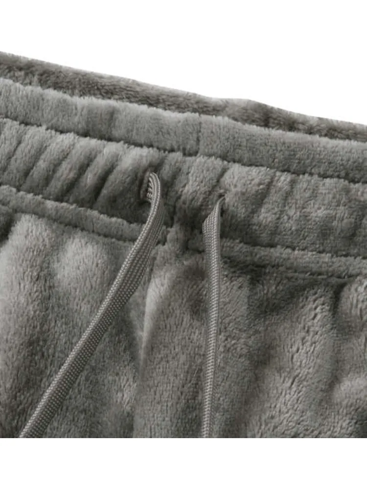 グレー系 【FRUIT OF THE LOOM】ボアフリースルームウェアセット