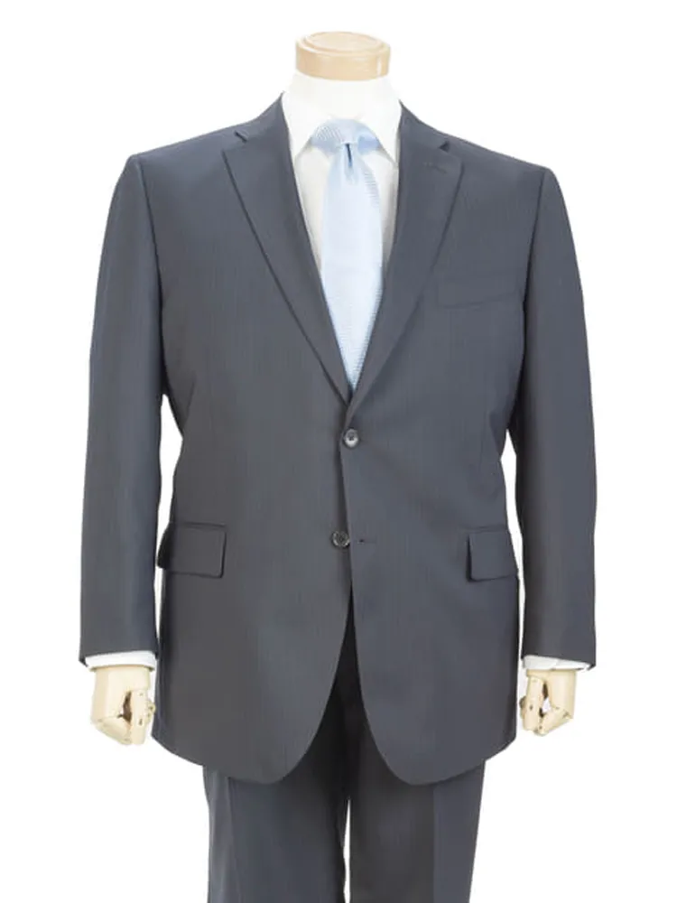 Franco Rosati】超軽量洗えるストレッチツーパンツスーツ ネイビー