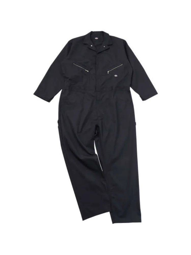 ブラック 【DICKIES】48799長袖カバーオール ＊カタログ商品