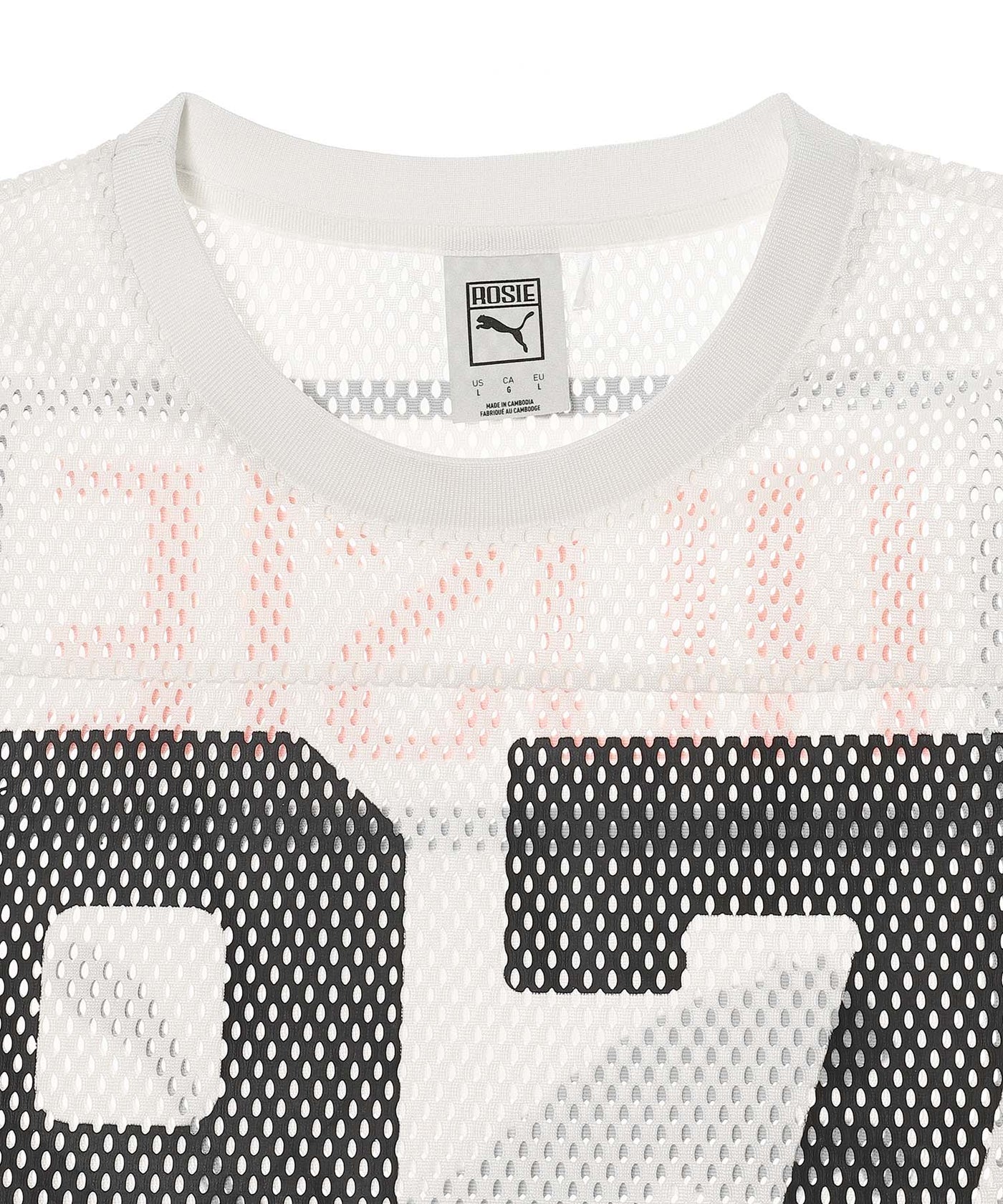 Puma x Rosé Relaxed Mesh Top｜プーマ(PUMA)｜Forget-me-nots Online