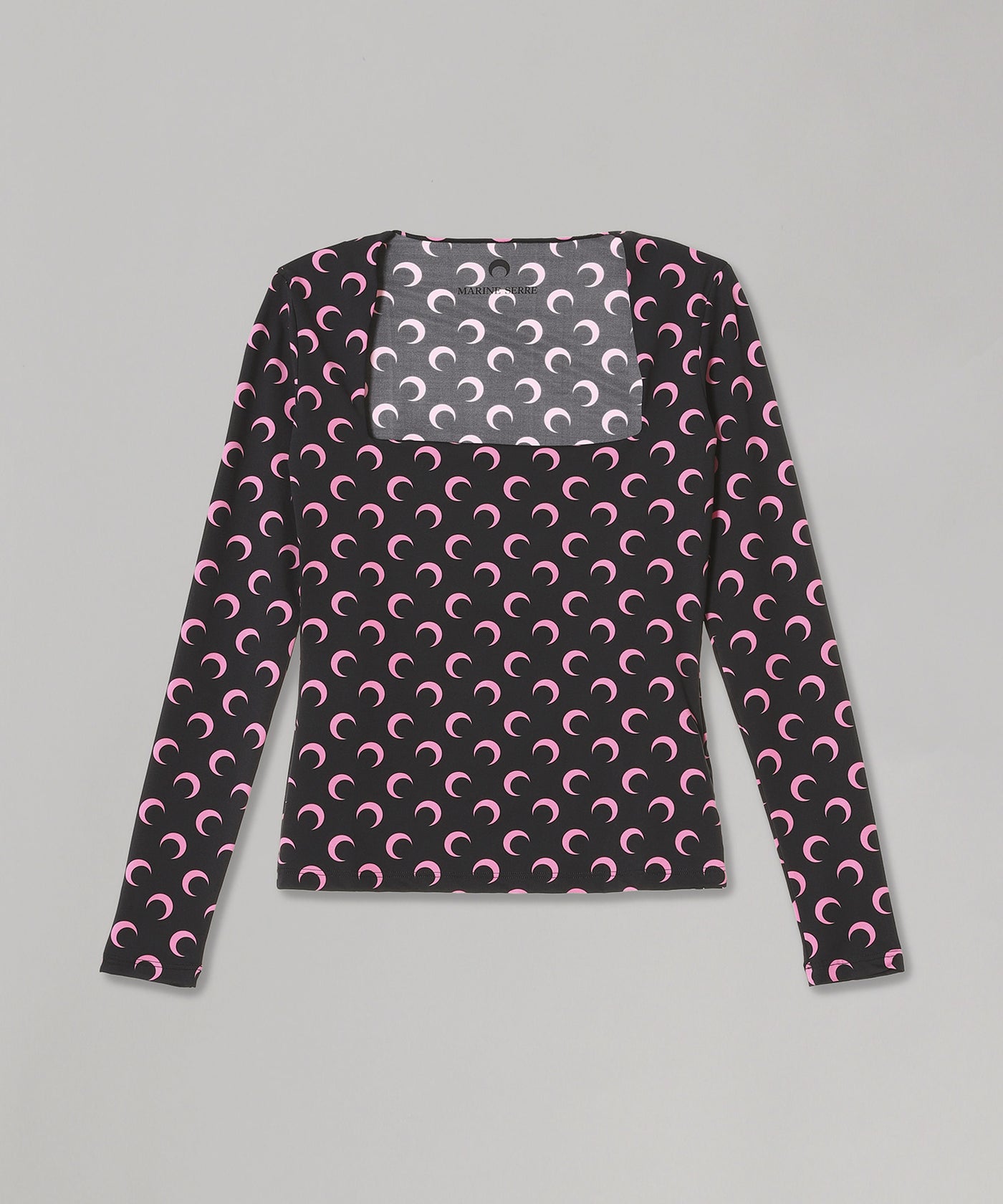 Moon Printed Jersey Ls Squaren｜マリーン セル(Marine Serre