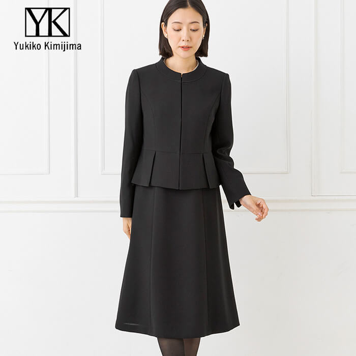 WEB限定｜洗えるアンサンブル 11号・ブラック｜東京ソワール