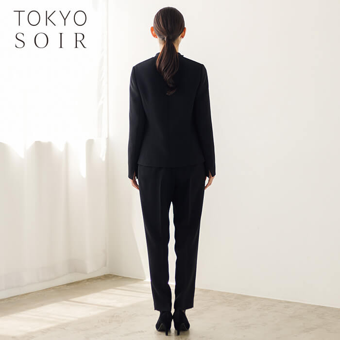TS-C001 PANTSUIT 11号・ブラック｜東京ソワールオンラインストア