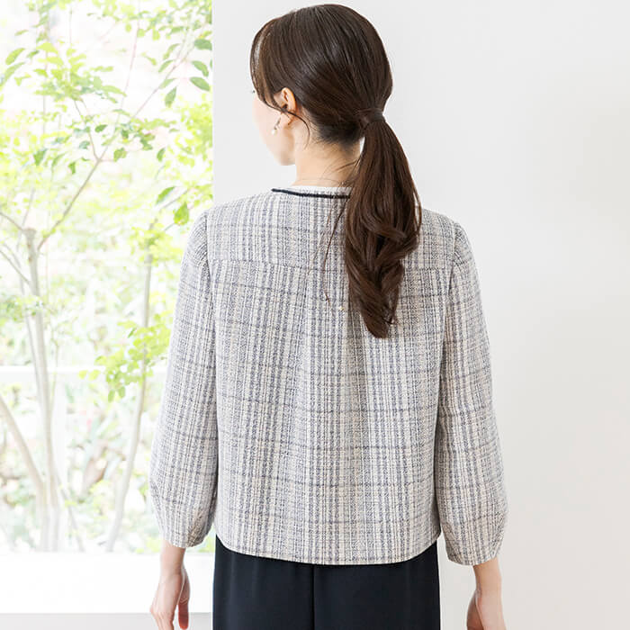 軽やかな雰囲気のセレモニーセットアップ 9号・ネイビー｜東京