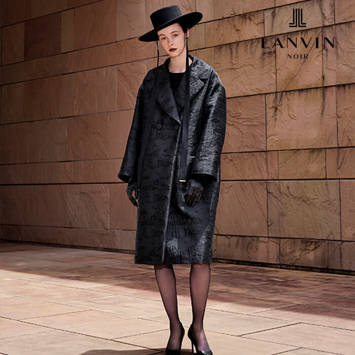 ゆったり仕立てのラグジュアリーコート 9号・ブラック｜東京ソワール