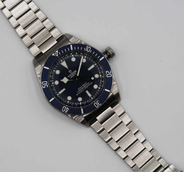 Brushed Contemporary Flat Link Bracelet for Tudor Black Bay 58 and