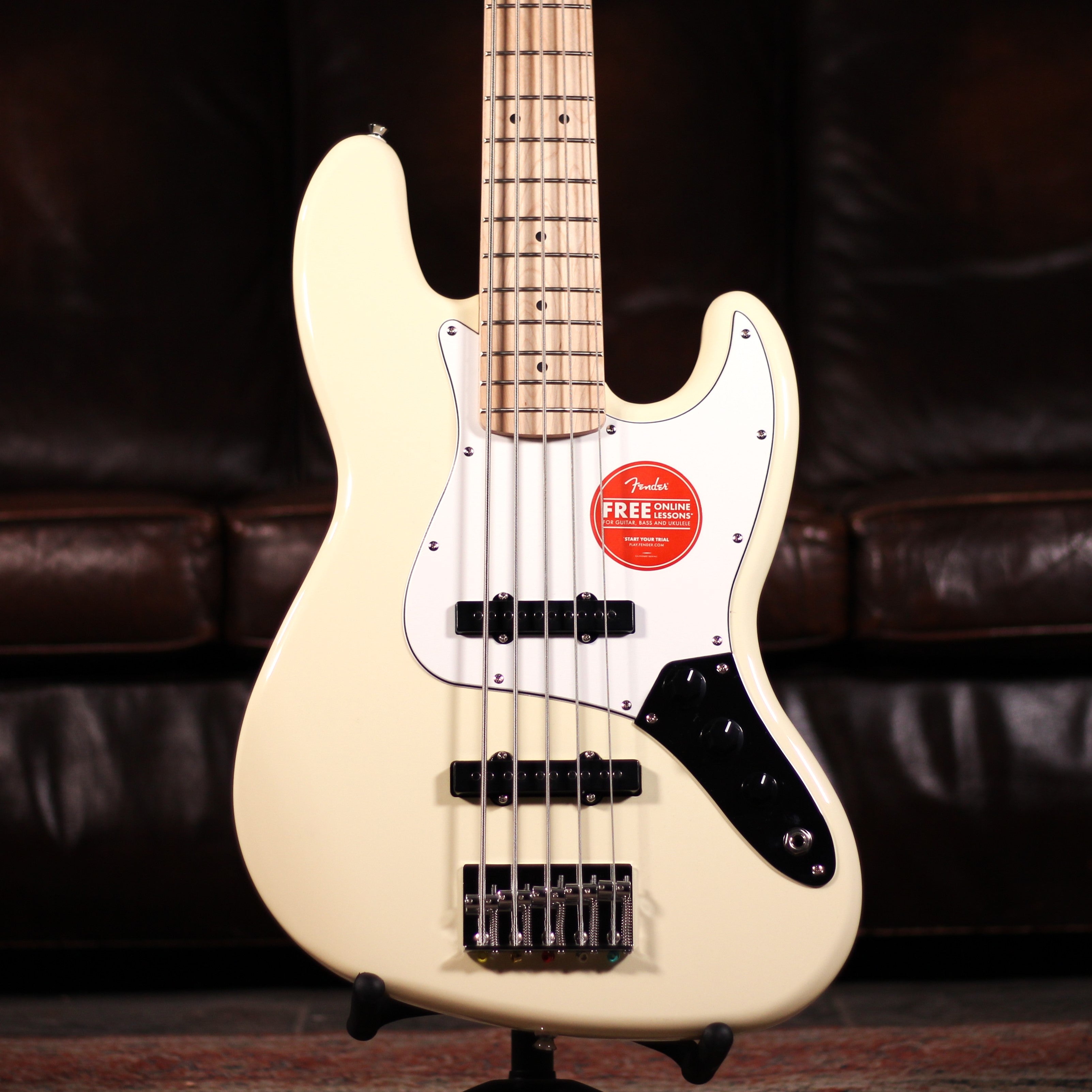 Squier Affinity Jazz Bass V MN Olympic White | Electric Bass Derby