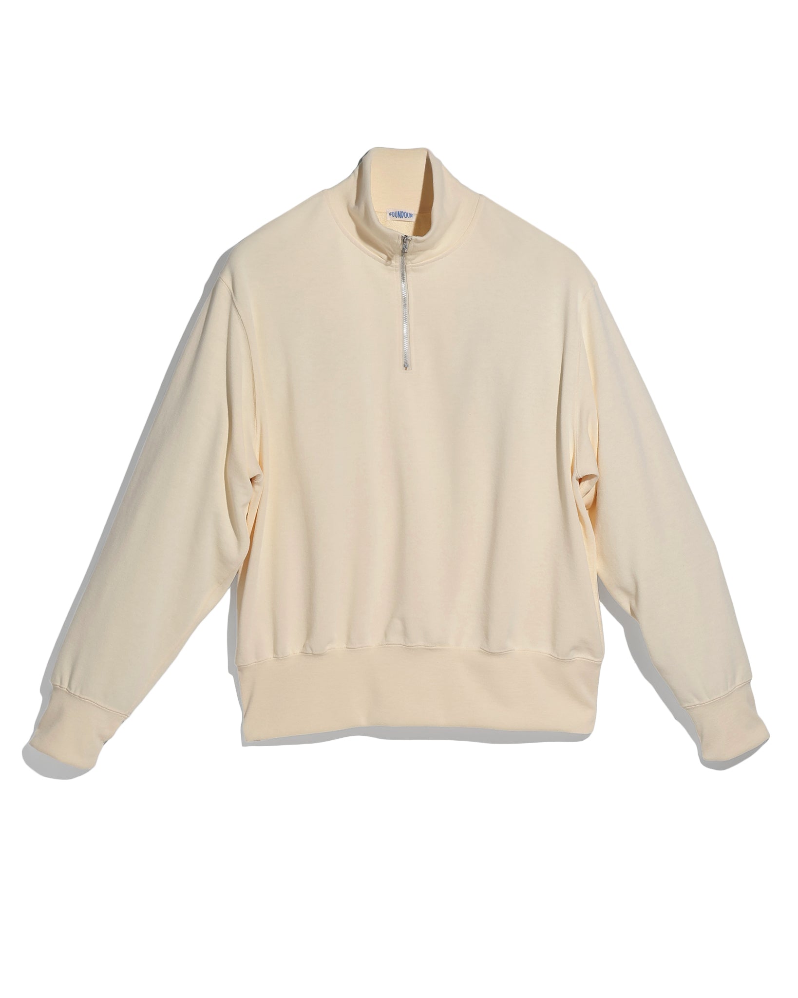 POLYESTER HALF ZIP LONG SLEEVE SHIRT（ポリエステルハーフジップ
