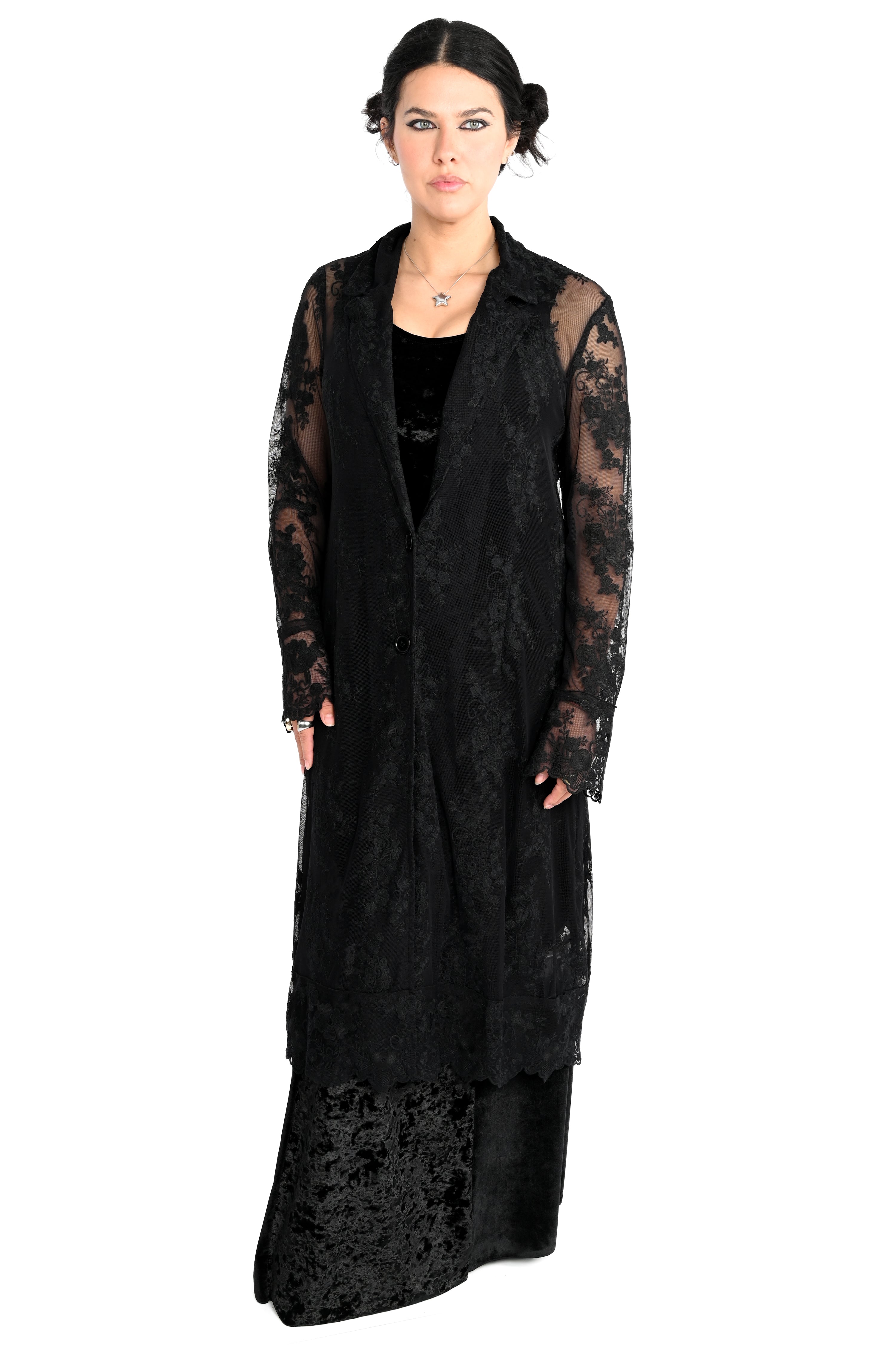 Ingrid Lace Trench Coat – FOXBLOOD