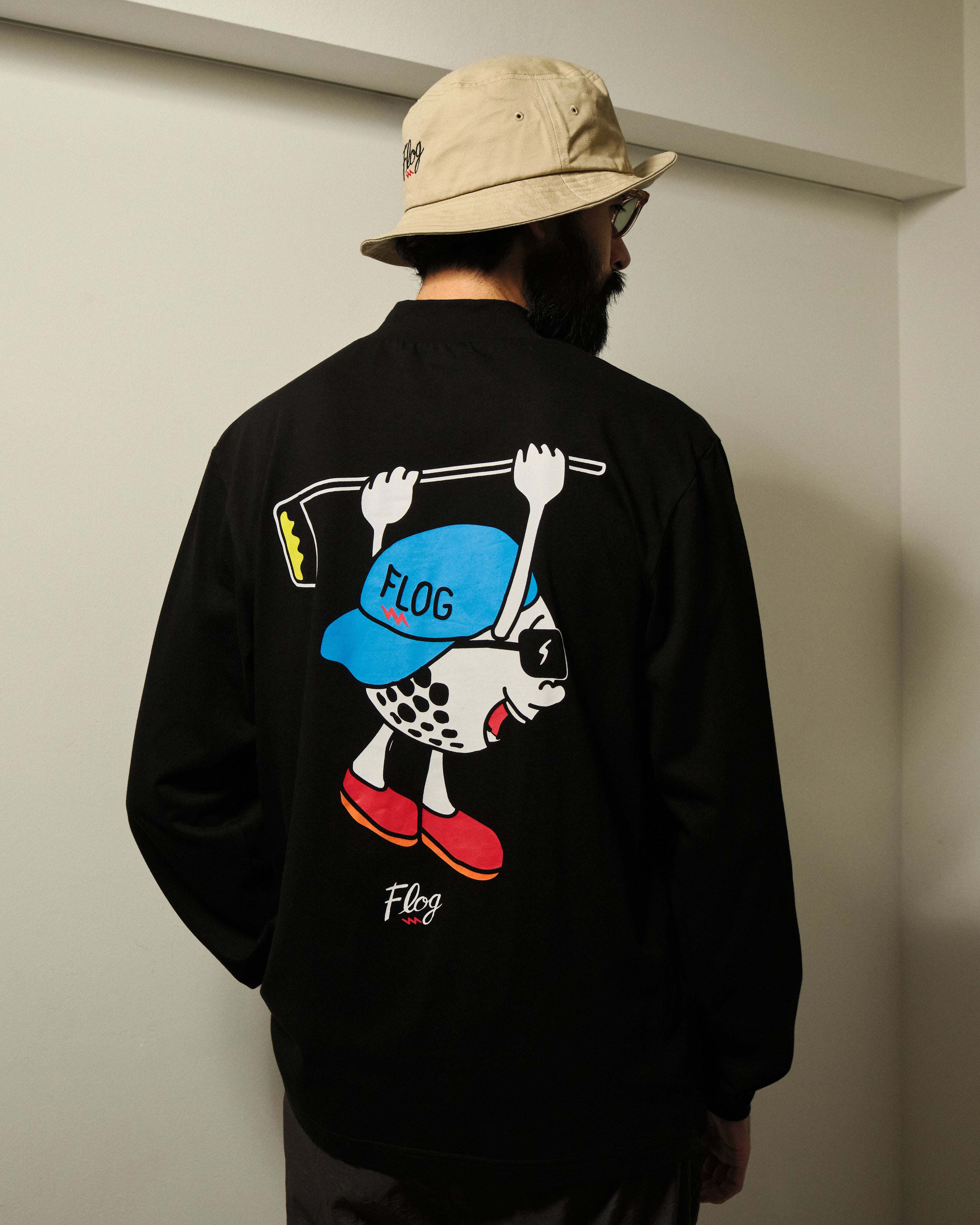 ELECTRIC GOLF×FLOG GOLF CLUB Original mock neck – FLOG_GOLF_CLUB