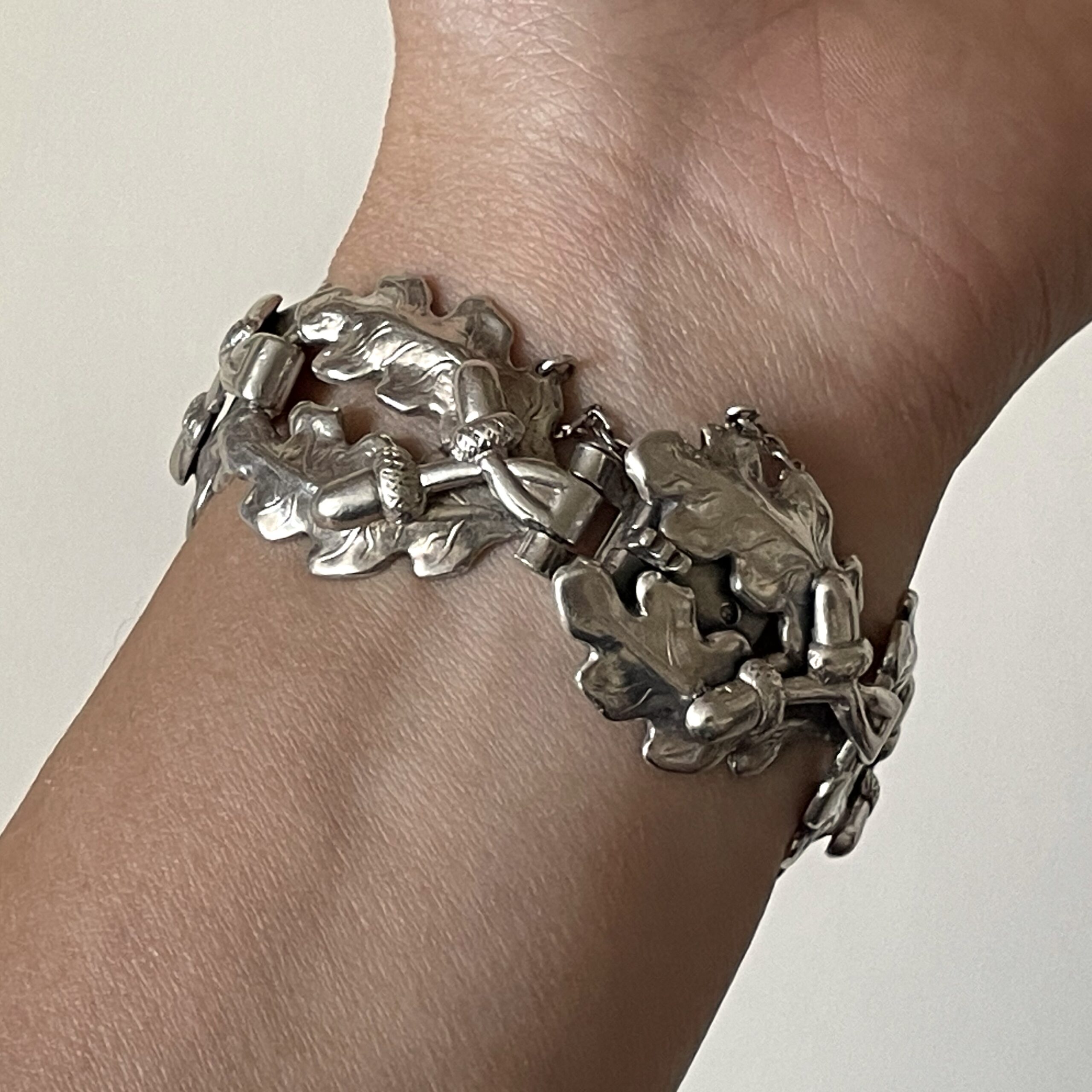 どんぐり / シルバーブレスレット・925s / デンマーク＆スウェーデン