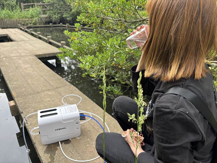 圧倒的な浄水力】ITEHILポータブル浄水器！RO膜で泥水もろ過できる高