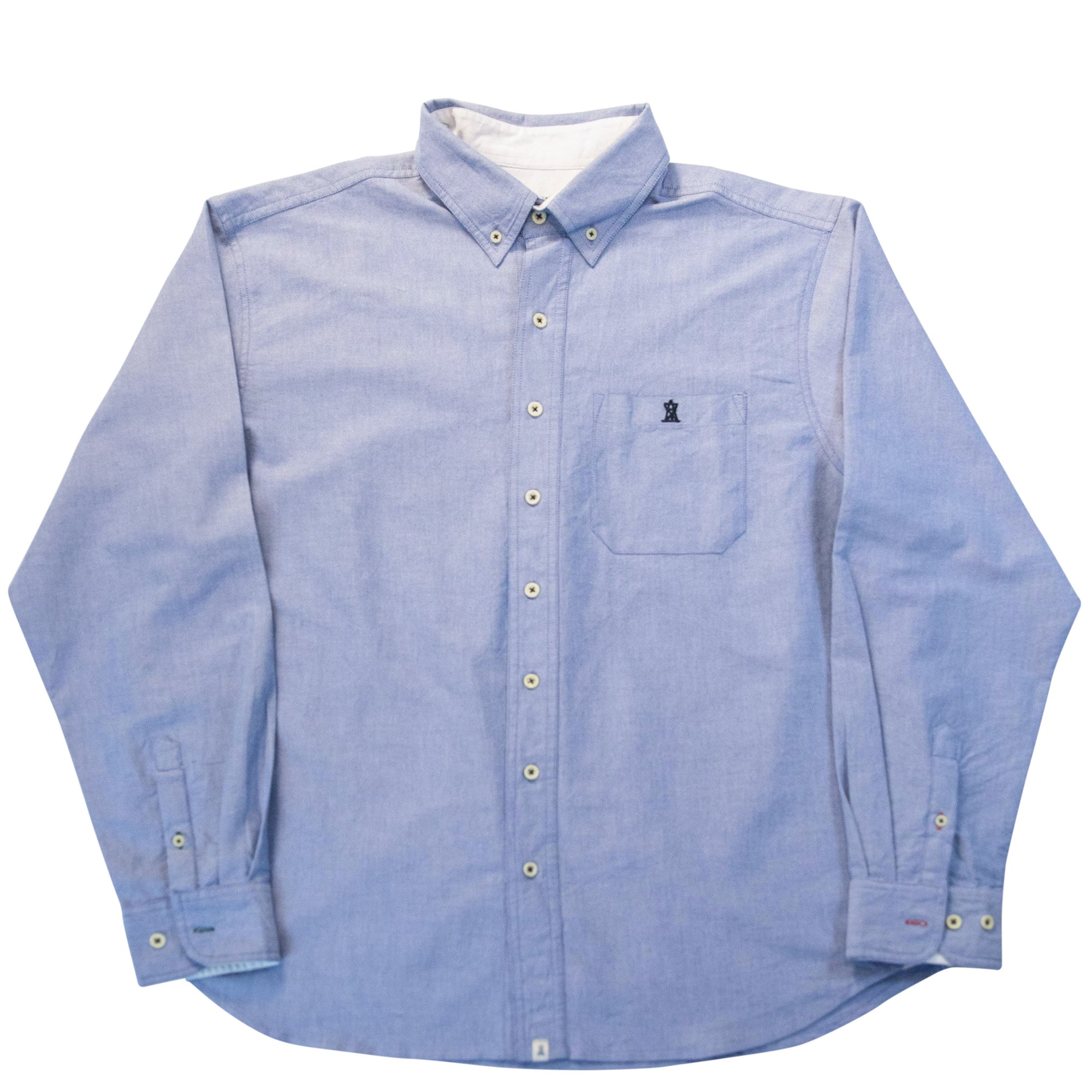 Captains Shirt - Oxford Cloth - F.L.Woods Inc