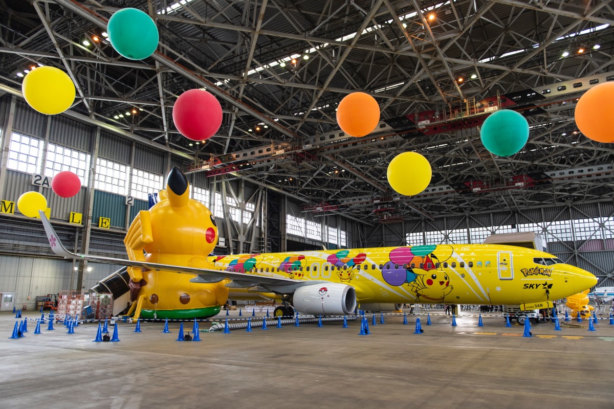 スカイマーク、特別塗装機「ピカチュウジェットBC」を就航 | FlyTeam