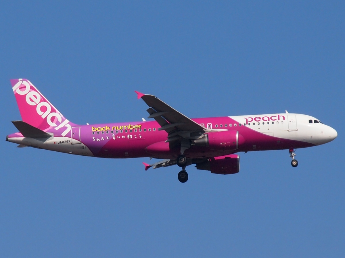 ピーチback numberジェット、ツアーファイナルに合わせ福岡への運航