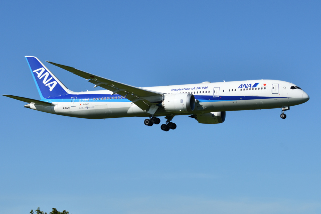 ANA、9月登録した787-9「JA936A」 ヴィクターヴィルから羽田へフェリー