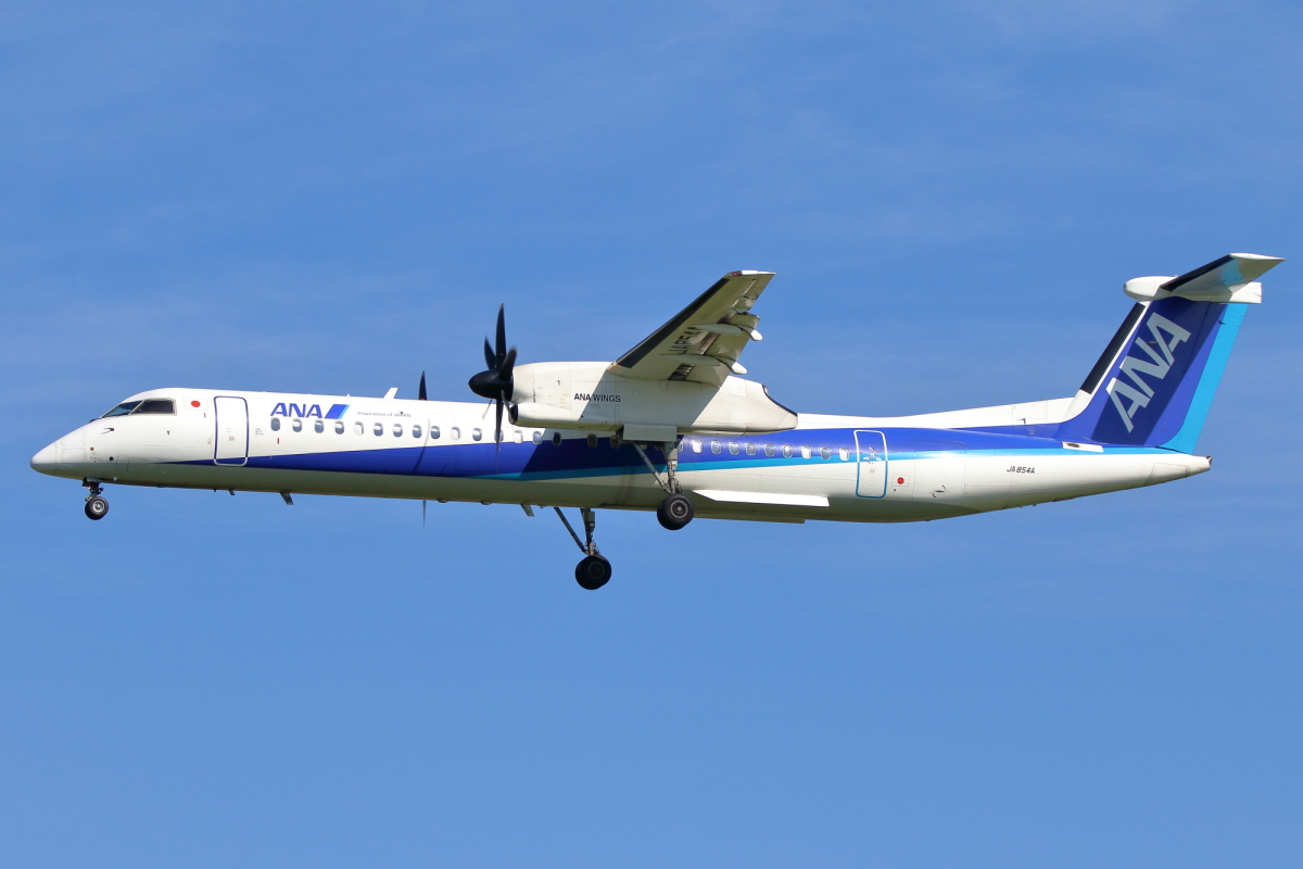 ANA「認定中古機」DHC-8-400デリバリー開始！ JA467Aとして導入へ