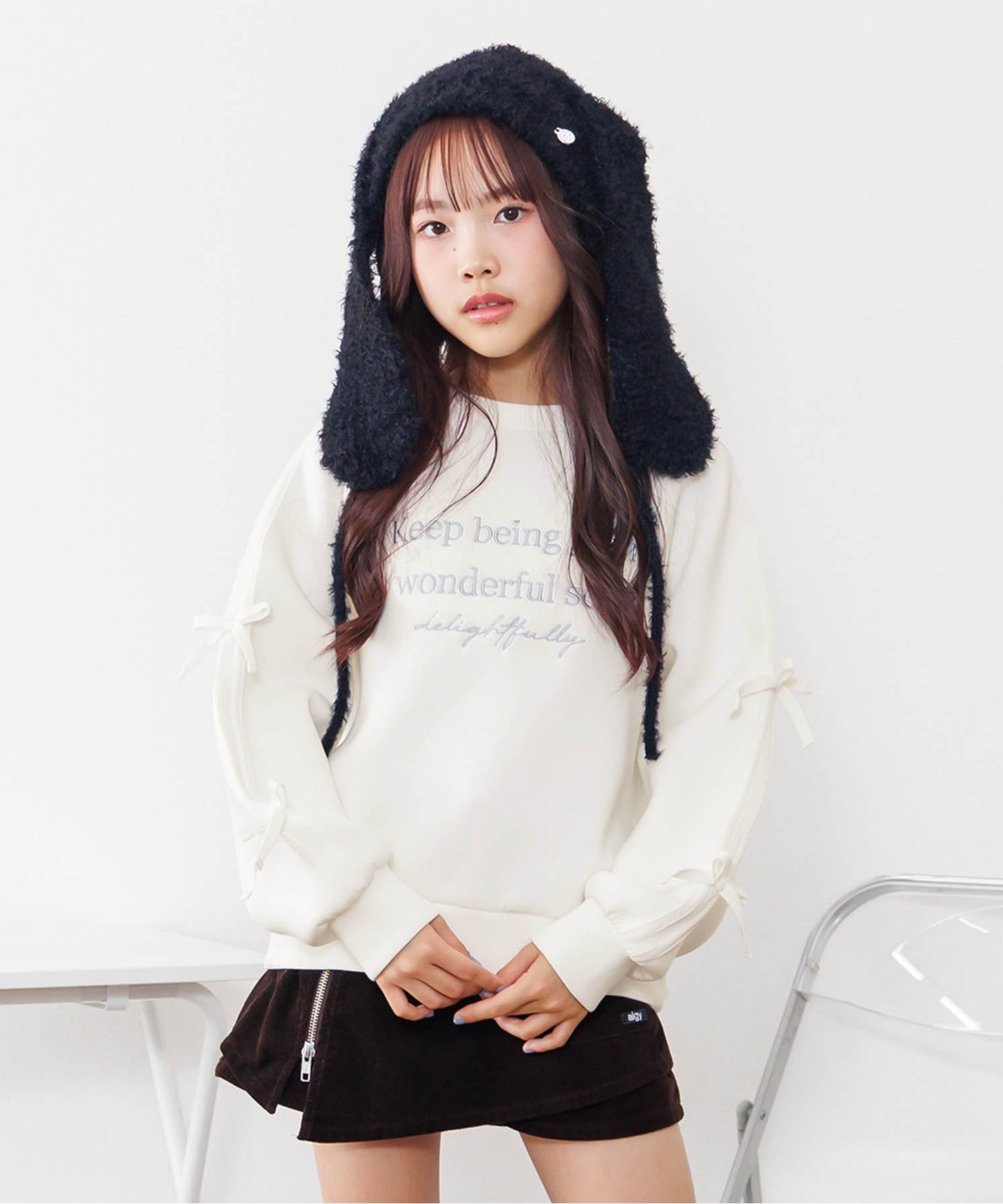 ☆SALE☆ナンバリング袖ライントレーナー（G511985）|algy（アルジー