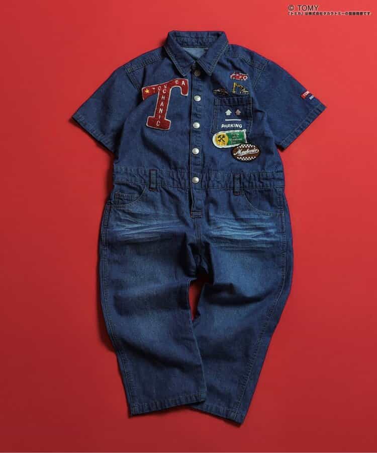 ☆SALE☆TOMICA×BREEZE デニムオーバーオール（J319905）|BREEZE